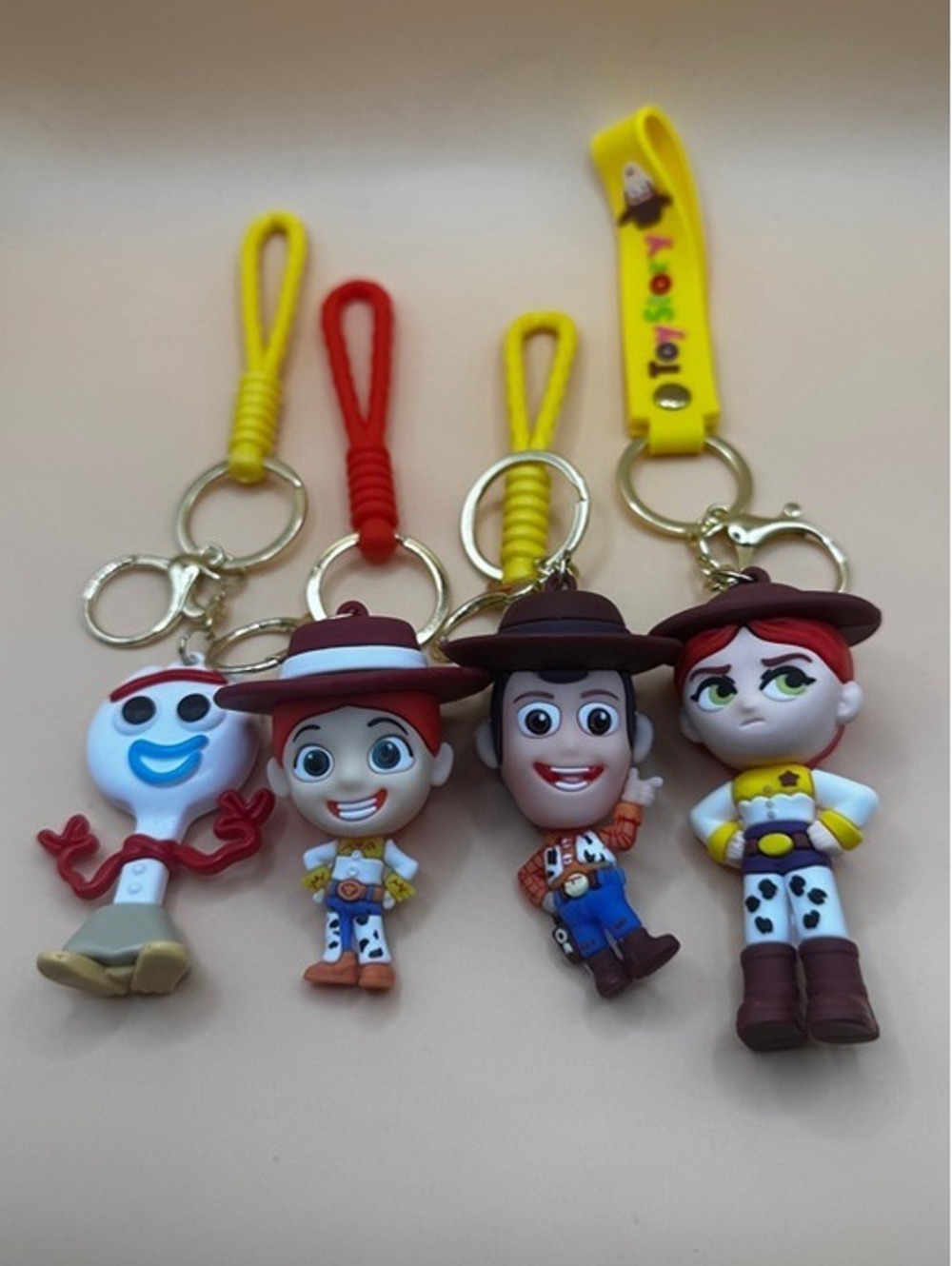 Toy Story Set of 4 KeyChain Bundle Characters Keychain Bundles! New